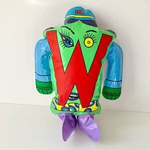 Vintage 1971 The Letter People Inflatable Alphabet 13” Mr W
